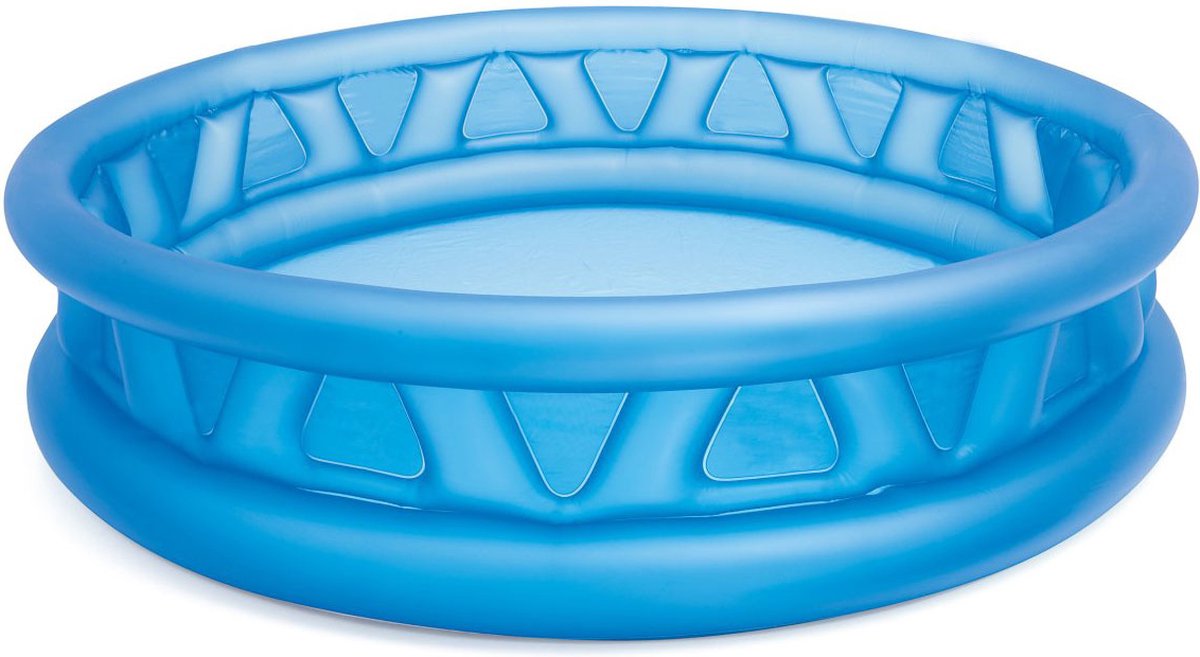 INTEX - Kinderzwembad - opblaas zwembad - rond - 188 cm - blauw
