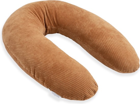 Baby's Only Voedingskussen - Zwangerschapskussen - Zijslaapkussen - Lichaamskussen Sense - Caramel - 160 cm
