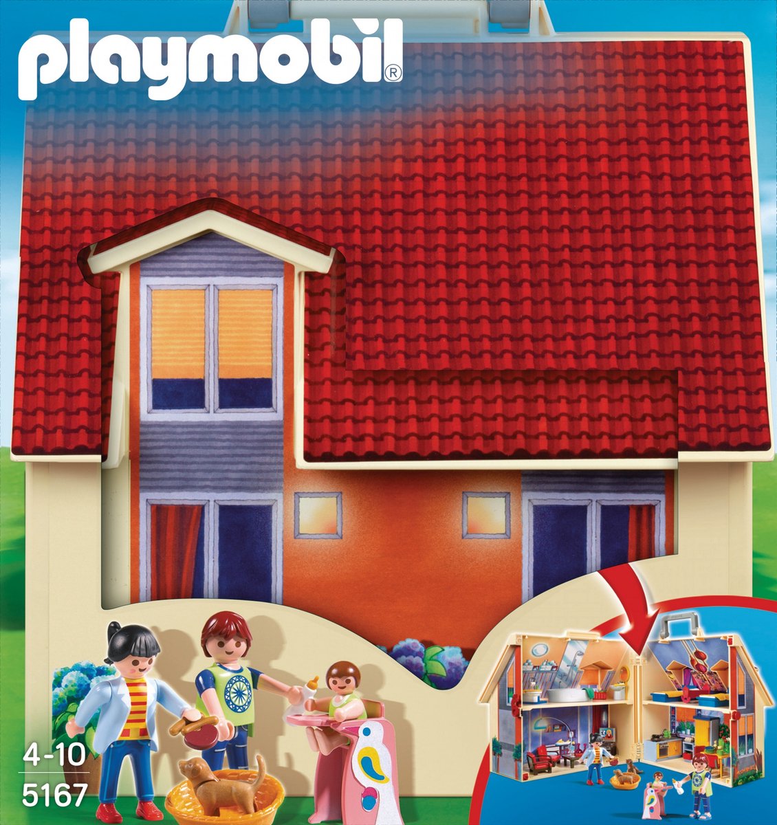 PLAYMOBIL Maison Moderne - Toilettes WC Salle De Bain (R2155) Set 5167