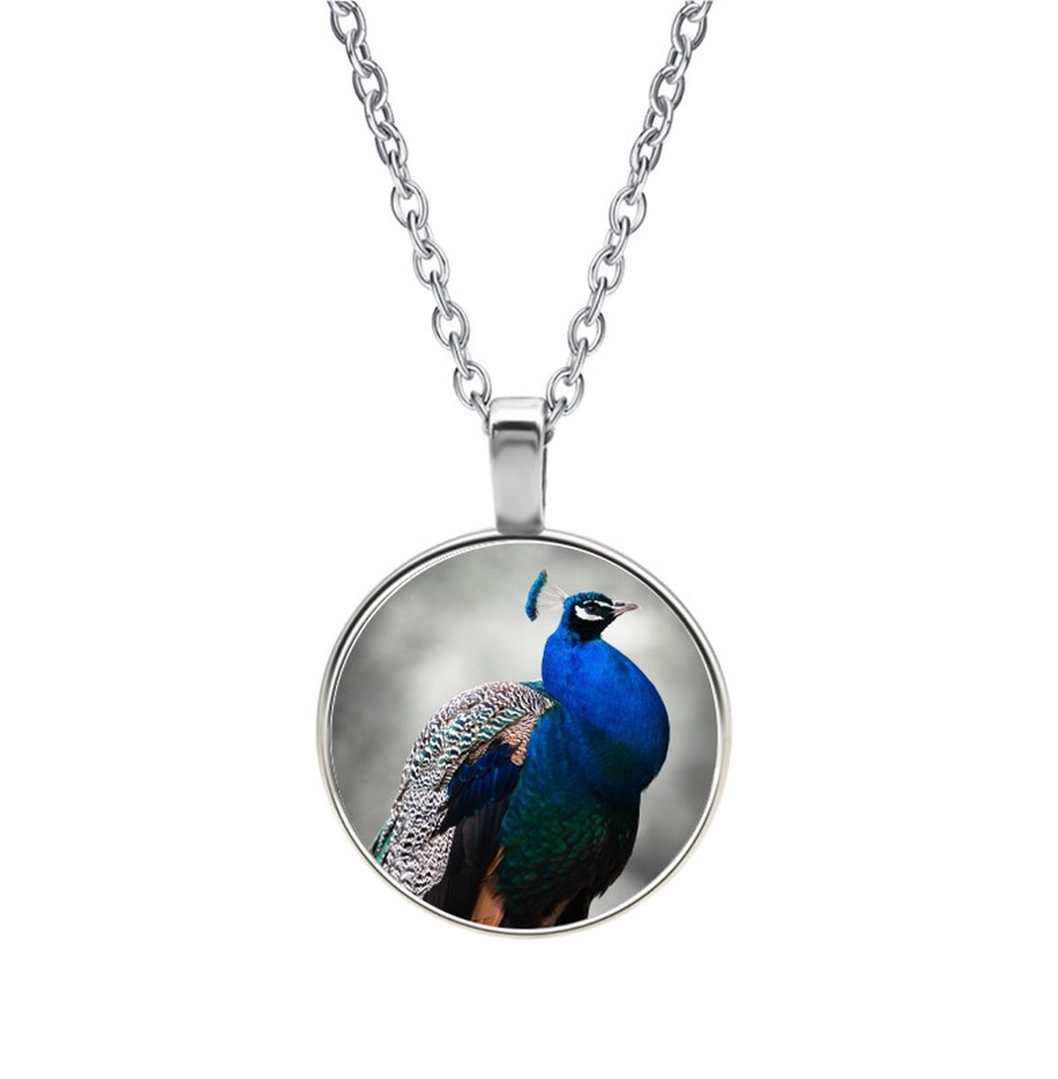 Ketting Glas - Pauw