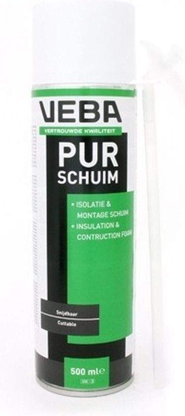 Purschuim 500ml - Isolatie & Montage schuim - Insulation & Contruction Foam