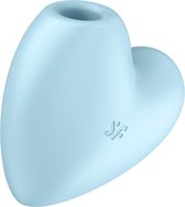 Satisfyer 'Cutie Heart', 8 cm, drukgolven en vibratie, speels design