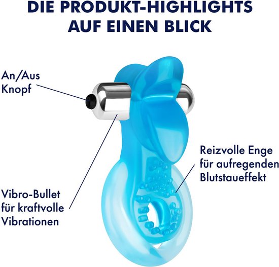 EIS, penisring, zachte penisring incl. Vibro-Bullet, 1,5-4 cm, waterdicht, inclusief... | bol EIS, penisring, zachte penisring incl. Vibro-Bullet, 1,5-4 cm, waterdicht, inclusief... | bol