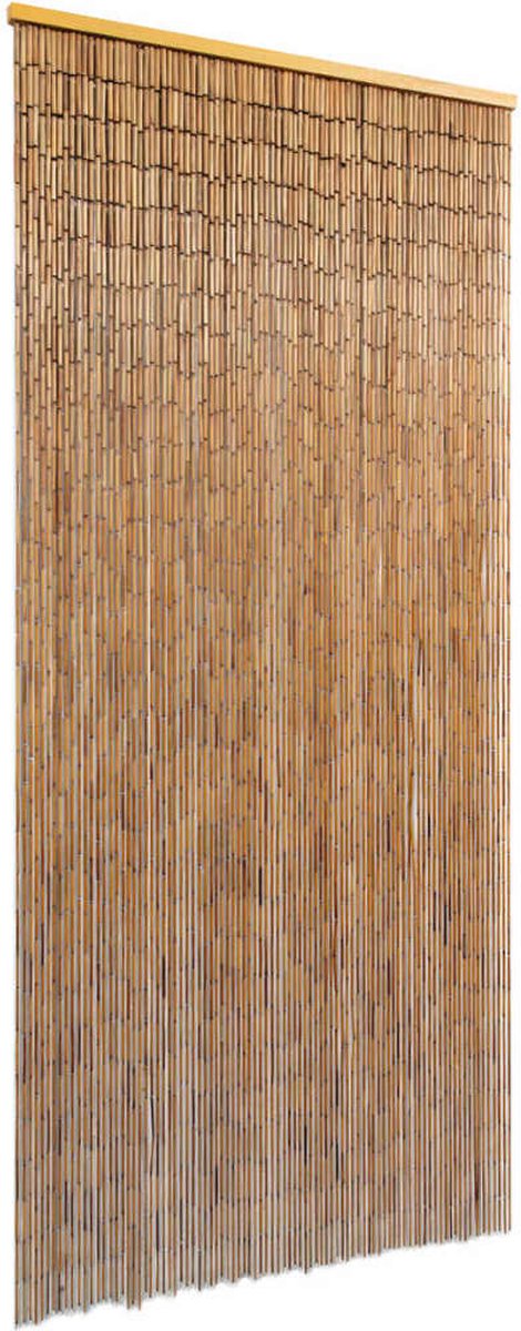 Decoways - Deurgordijn 90x200 cm bamboe