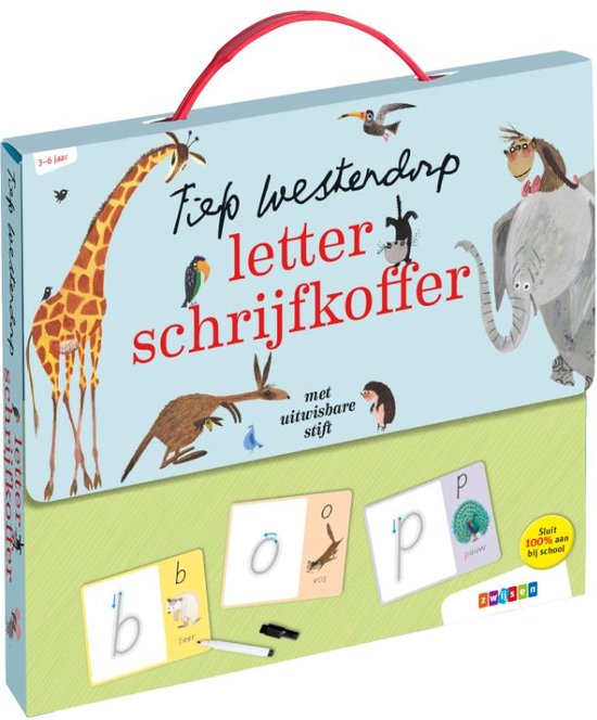 Fiep Westendorp - Fiep Westendorp letter schrijfkoffer - Zwijsen
