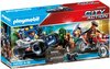foto van PLAYMOBIL City Action Politie SUV: achtervolging van de schattenrovers - 70570