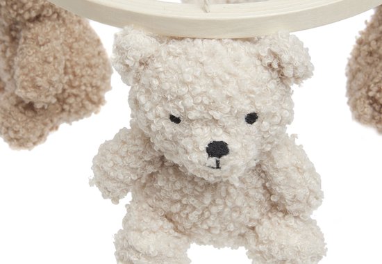 Jollein Baby Mobiel - Teddy Bear - Naturel/Biscuit - Voor Box/Babybedje van Jollein — afbeelding 2