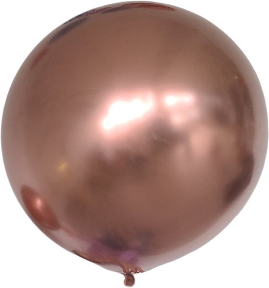 XXL Rosé Chroom Ballon (90 cm)