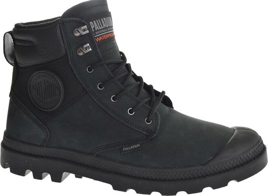 Palladium Pampa Shield 76843-010 Chaussure à lacets pour homme - Zwart
