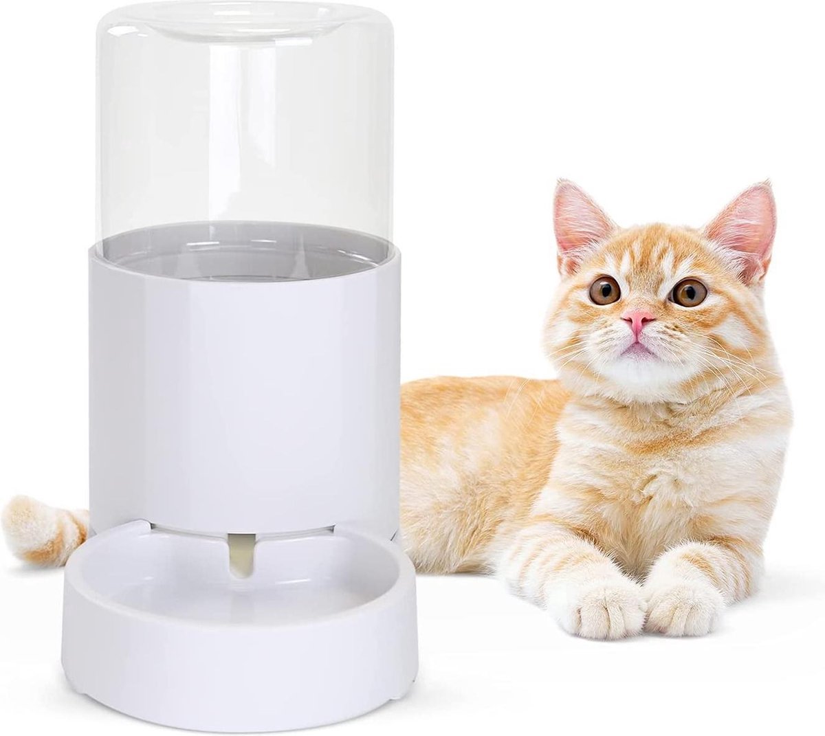 Afbeelding 2 van LuxeBass LB-548 automatisch water voor huisdieren, waterbak voor huisdieren, automatische waterdispenser van 2,5 l met grote capaciteit, 100% BPA-vrij, waterdispenser voor huisdieren,