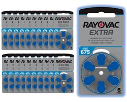 Rayovac 675 - PR44 Extra Advanced - 20 pakjes - 120 batterijen