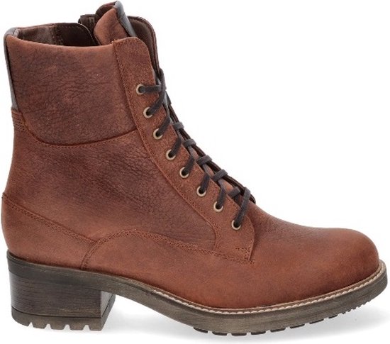 Durea Veterboot 9725 905 9963 Cognac Roodbruin Wijdte H