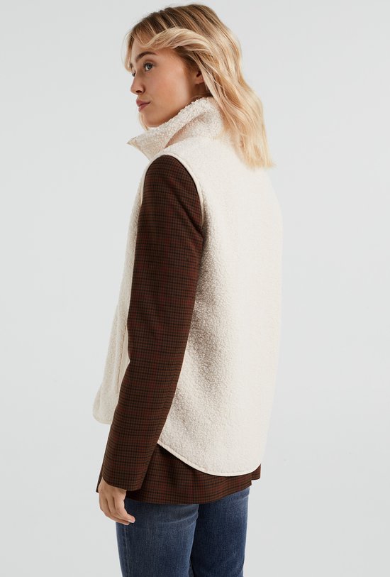 lang mouwloos vest dames