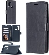 Portemonnee Book Case Hoesje Geschikt voor: Motorola Moto One Fusion Plus -  zwart