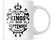 Verjaardag Mok Kings are born in september