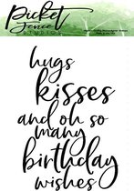 Oh So Many Birthday Wishes Clear Stamps (S-133)