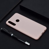 Voor Huawei Honor 10i Candy Color TPU Case (roze)