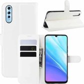 Litchi Texture Horizontale Flip Leren Case voor VIVO Y7s / IQOO Neo, met Portemonnee & Houder & Kaartsleuven (wit)
