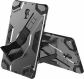 Voor Samsung Galaxy Tab A 10.5 T590 / T595 Escort Series TPU + PC schokbestendige beschermhoes met houder (zwart)
