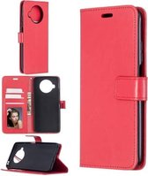 Voor Geschikt voor Xiaomi Mi 10T Lite Crazy Horse Texture Horizontale flip lederen tas met houder & kaartsleuven & portemonnee & fotolijst (rood)