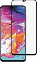 Voor Samsung Galaxy A70 Full Glue Volledig scherm Gehard glasfilm (zwart)