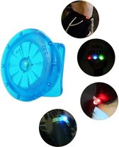 10 stuks schoen clip licht led mini clip licht buiten 's nachts running waarschuwingslampje (blauw)