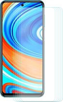 Voor Geschikt voor Xiaomi Redmi Note 9 / Note 9 Pro 5 PCS ENKAY Hat-prince 0.26mm 9H 2.5D Curved Edge Tempered Glass Film