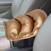 Comfortabele armsteunmatten voor auto's, maat: 28x20cm (goud)