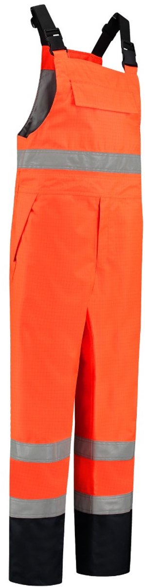 Dapro Protector Multinorm Amerikaanse regenoverall - Maat 3XL - Marineblauw/Hi-Vis Oranje - Vlamvertragend , antistatisch en chemicaliën resistent