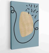 Abstract wall arts vector background collection 3 - Moderne schilderijen – Vertical – 1928943095 - 40-30 Vertical