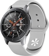 Samsung Galaxy Watch sport band 45mm / 46mm - grijs + glazen screen protector
