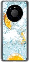 6F hoesje - geschikt voor Huawei P40 Pro -  Transparant TPU Case - Lemon Fresh #ffffff