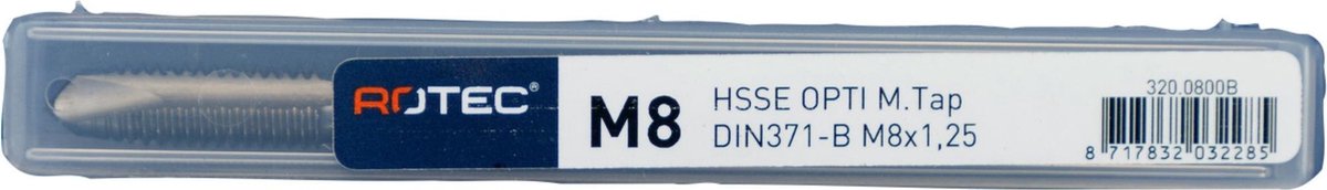 HSSE OPTI M.Tap DIN 371-B M 8 x 1,25 - 320.0800B