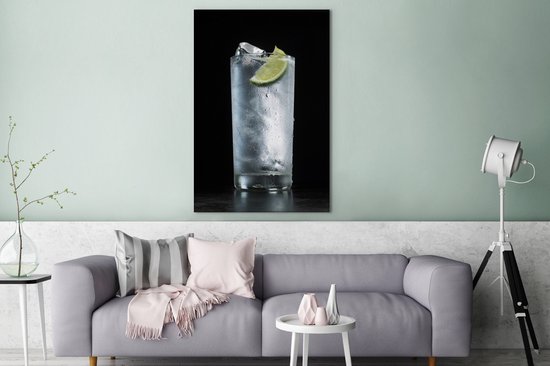 Toile d'alcool en verre froid 2cm 80x120 cm - Tirage photo sur toile (Décoration murale salon / chambre)