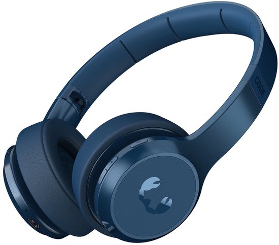Fresh 'n Rebel Code ANC - Draadloze On-ear koptelefoon met Active Noise Cancelling - Steel Blue