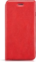 Mobigear Slim Wallet Bookcase Hoesje - Geschikt voor iPhone 11 - Rood