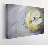 Fragment of painting in oils  - Modern Art Canvas - Horizontal - 379163554 - 40*30 Horizontal