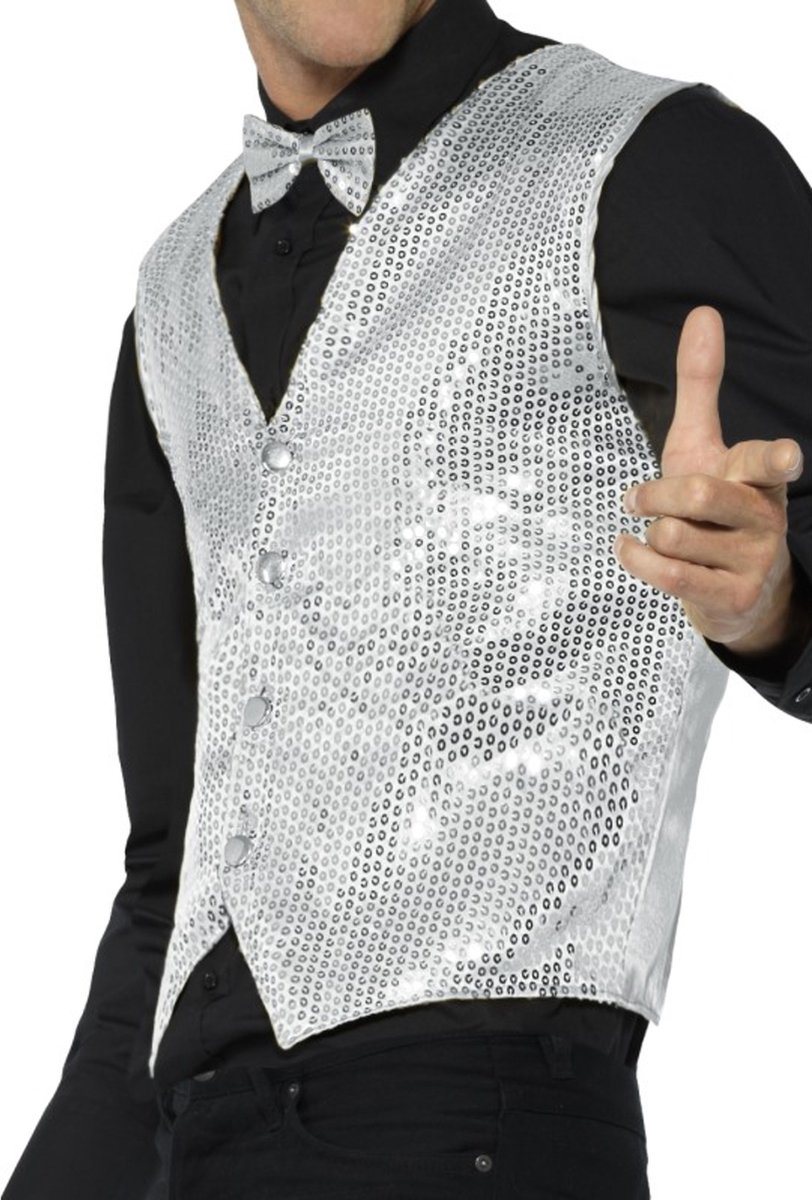 Smiffys Sequin waistcoat