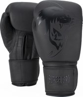 Super Pro Combat Gear Legend Lederen (kick)bokshandschoenen Grijs 16oz