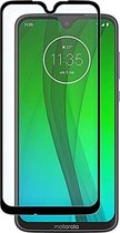 Motorola Moto G7/G7 Plus - Full Cover Screenprotector - Gehard Glas - Zwart