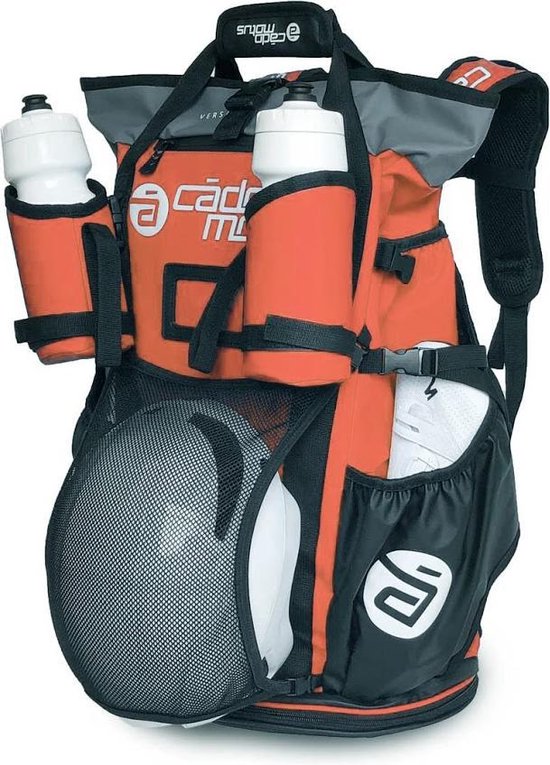 Cádomotus Versatile - Veelzijdige Waterdichte Sportrugtas 40L + 15L met Drybag - Voor o.a. Triathlon, MTB en Fietsen - Rood