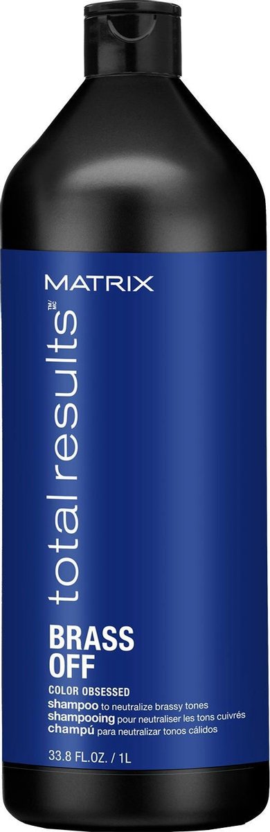Matrix - Total Results Color Obsessed Brass Off Hair Shampoo Neutralizing Shade 1000Ml