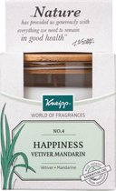 Kneipp Geurkaars Happiness - Vetiver en Mandarin