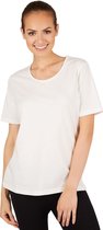 dressforfun - T-shirt voor dames wit XL - verkleedkleding kostuum halloween verkleden feestkleding carnavalskleding carnaval feestkledij partykleding - 301258