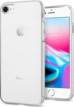Spigen Liquid Crystal transparant case iPhone 7 8 SE 2020 hoesje - Doorzichtig