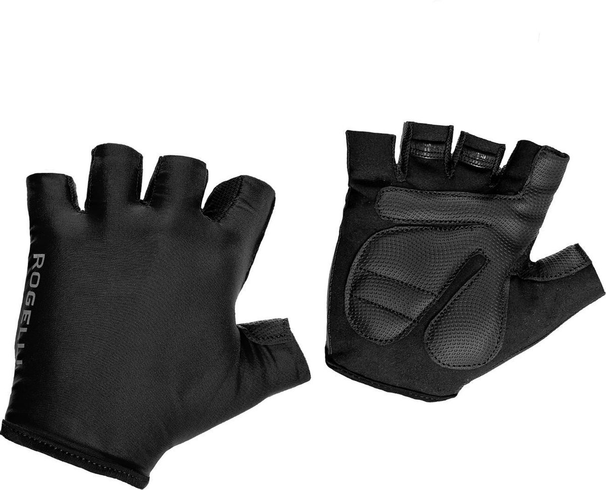 Rogelli Wielerhandschoen Belcher - Zwart - Maat L