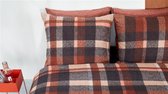 Beddinghouse Joss Dekbedovertrek - Flanel - Lits-jumeaux - 240x200/220 cm - Terra