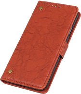 Xiaomi Mi 9 Hoesje - Mobigear - Ranch Serie - Kunstlederen Bookcase - Bruin - Hoesje Geschikt Voor Xiaomi Mi 9