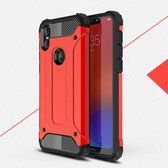 Mobigear Outdoor Hardcase Geschikt voor Motorola One - Rood