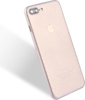 Apple iPhone 8 Plus Hoesje - Mobigear - Ultra Thin Serie - Hard Kunststof Backcover - Transparant - Hoesje Geschikt Voor Apple iPhone 8 Plus